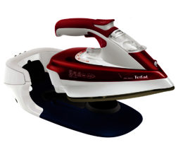 Tefal Freemove FV9970 Cordless Steam Iron - White & Red